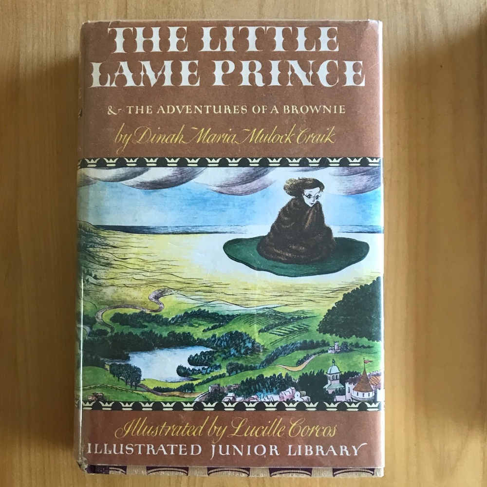 Vintage The Little Lame Prince Hardback Illustrated Junior Library edition